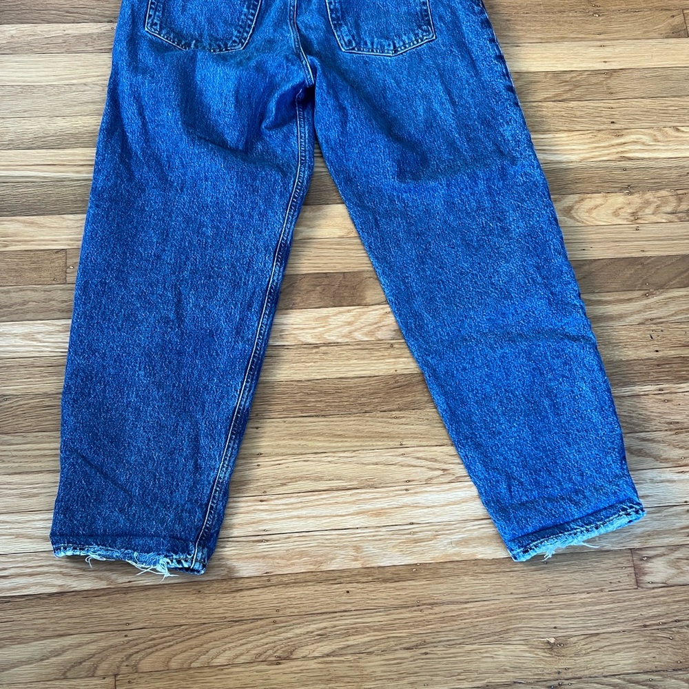 Agolde High Waisted Tapered Baggy Jeans - Picture 8 of 11